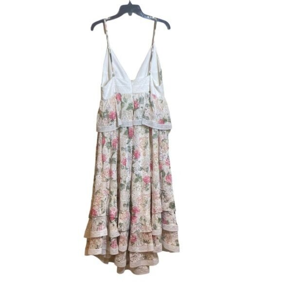 NWT Gianni Bini Midori Floral Print Chiffon Dress, size 12 - Picture 10 of 15